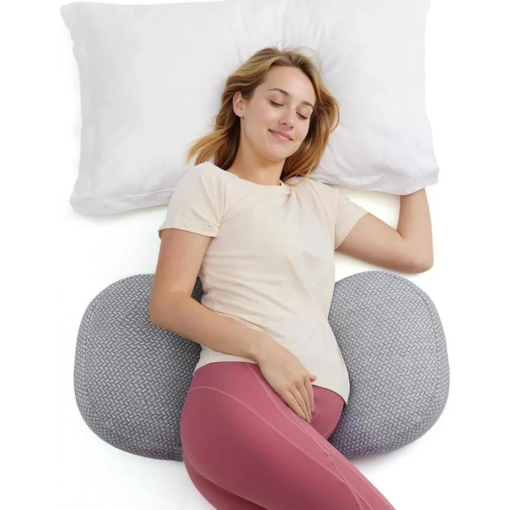 Luv Lap Pregnancy Pillow Support for Hips Belly & Back Wedge Sleeping Adjustable